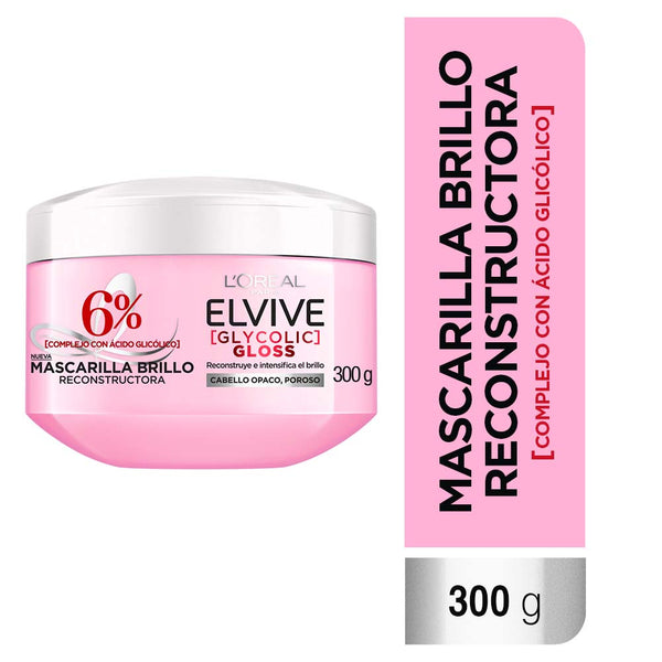 TRATAMIENTO ELVIVE GLYCOLIC GLOSS 300ML